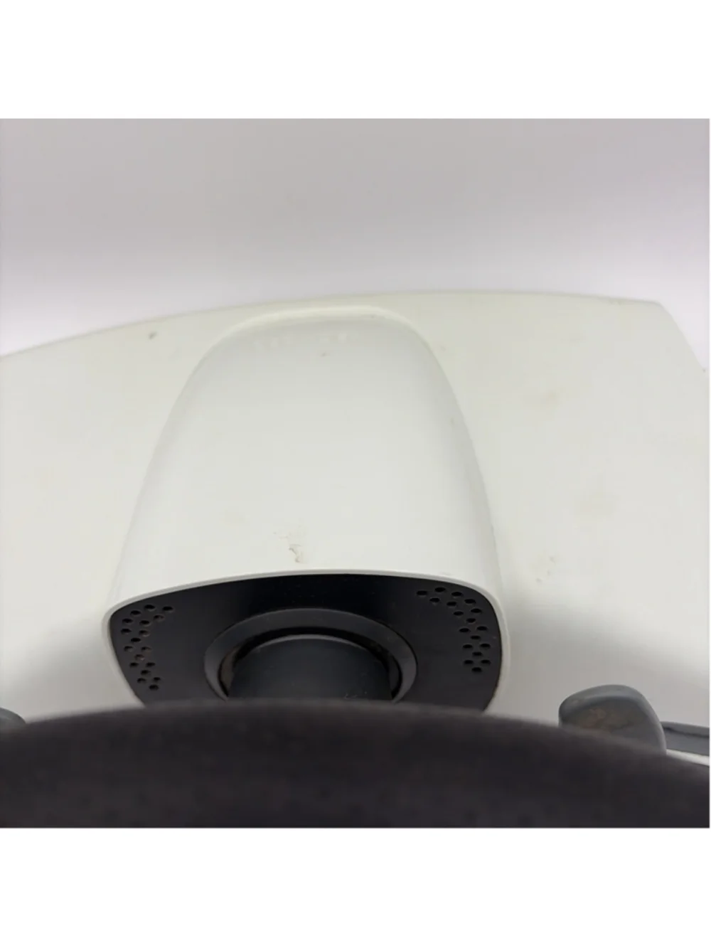 Microsoft Xbox 360 Wireless Racing Wheel With Force Feedback WRW02 White Tested